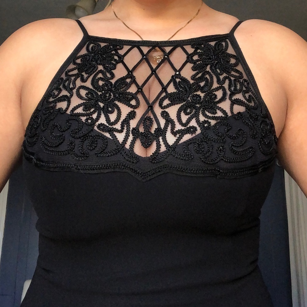 Vintage black dress - Picture 2 of 4